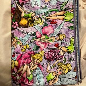 Handmade Tinker Bell make up bag! Very colorful and good size.